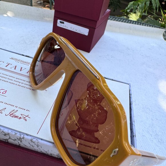Jacques Marie Mage Octavian Suntan Sienna sunglasses - Picture 3 of 6